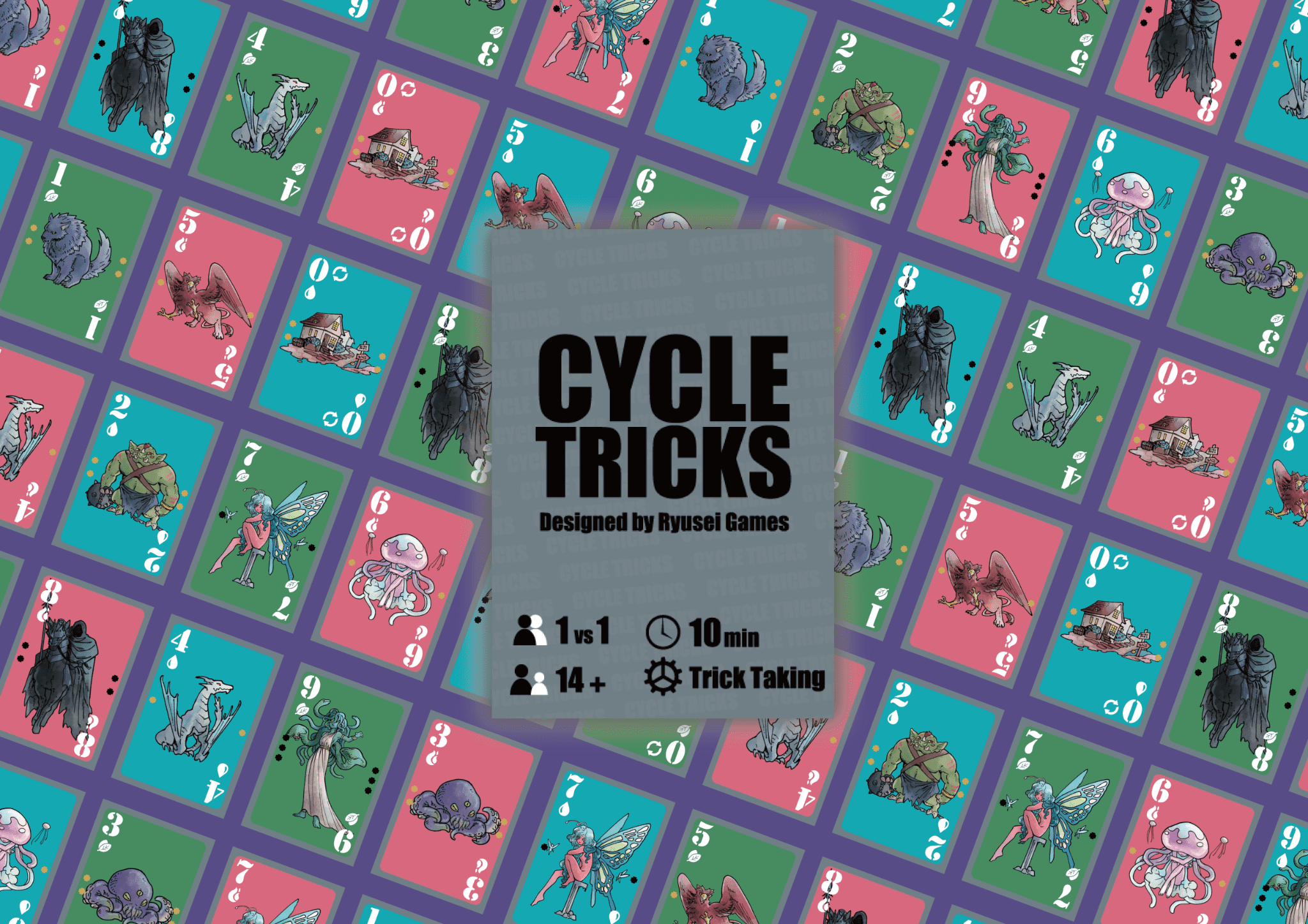 【Publisher Wanted】CYCLE TRICKS — Seeking International Publishing Partners for a Two-Player Trick-Taking Game